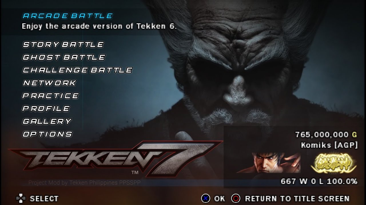 Tekken 7 ppsspp iso